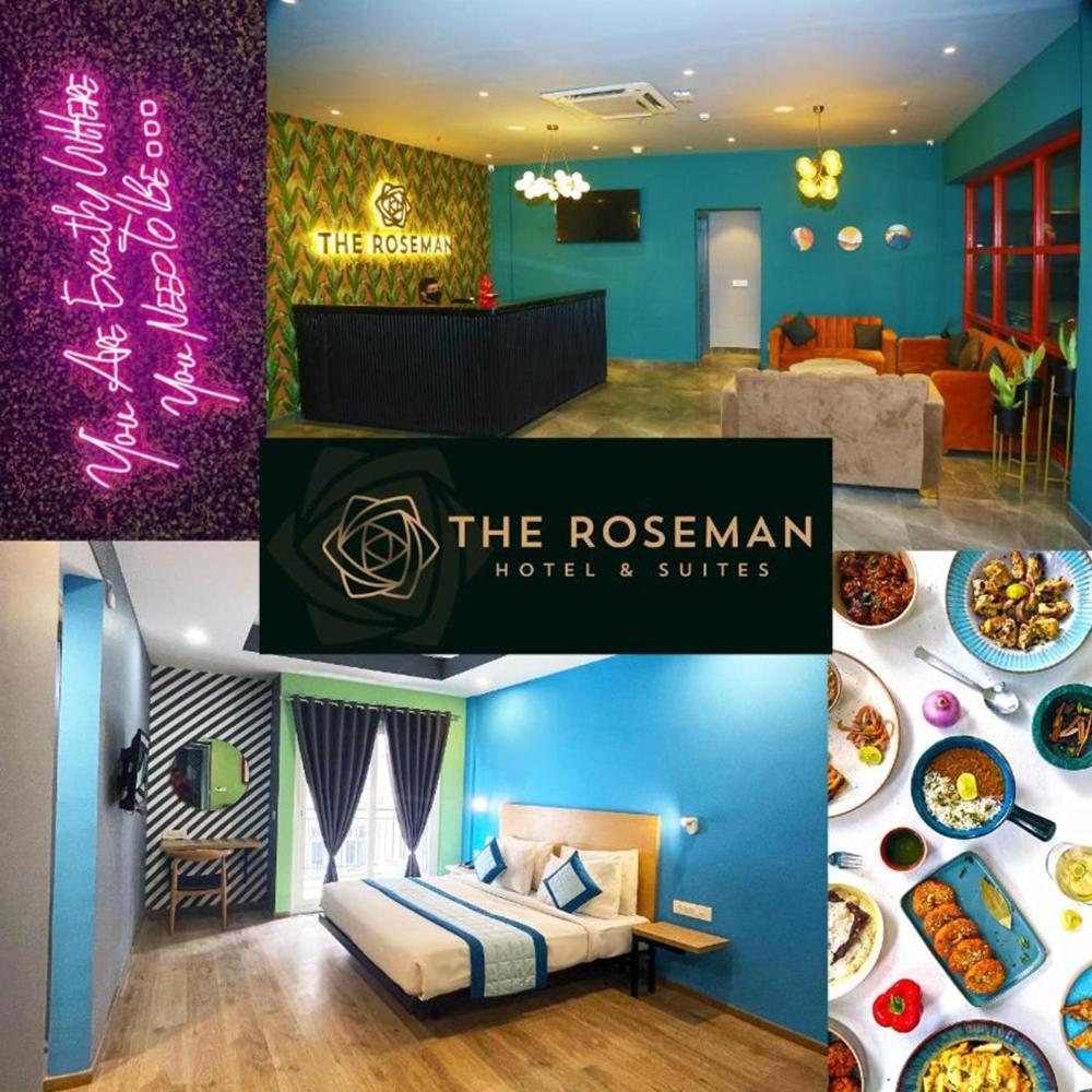 The Roseman Hotel & Suites Ghaziabad Esterno foto